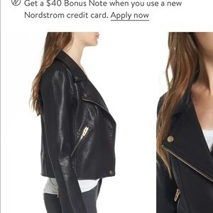 Blank NYC leather jacket